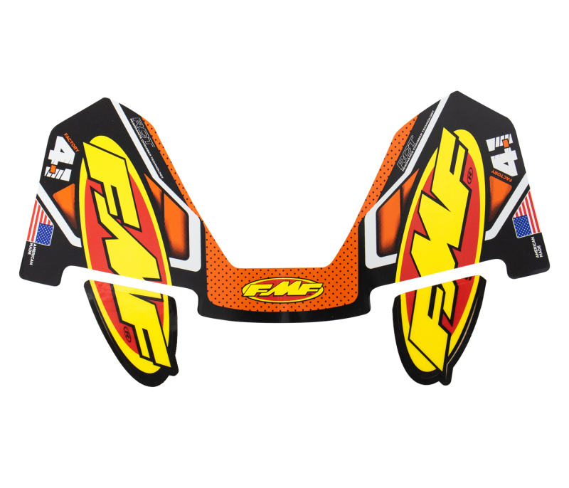 

FMF Racing 014850 - FMF014850 - FMF Racing 4.1 Colorways 2020 Logo Kit - Orange - Shipped in Europe - Tuningsupply.com
