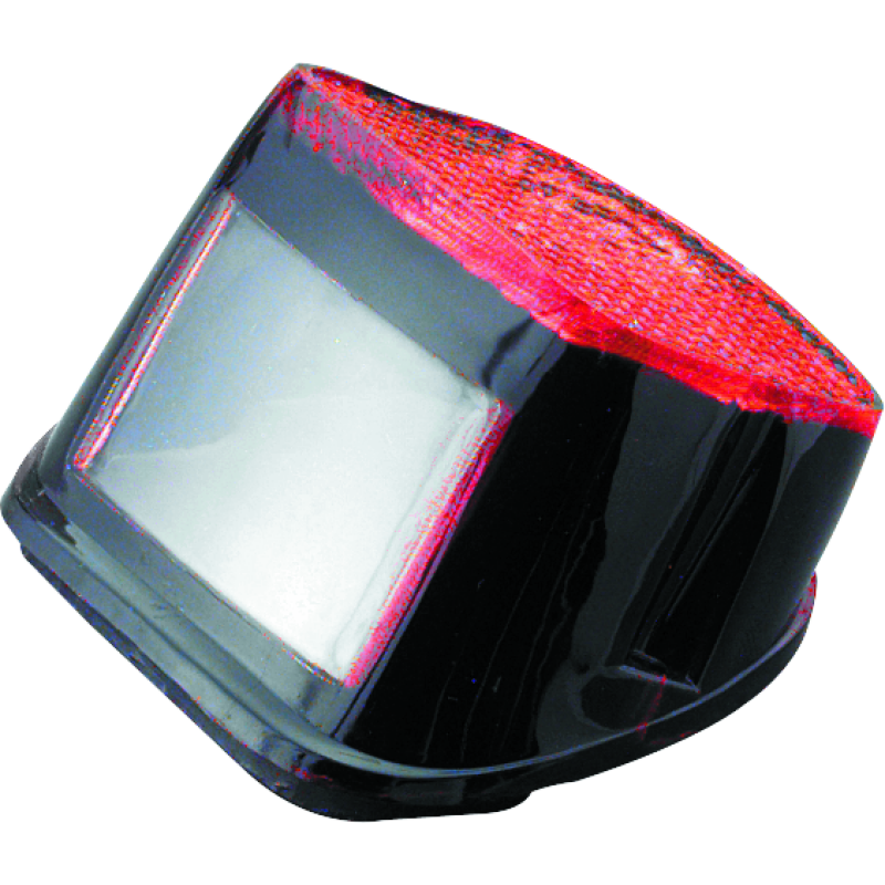 Bikers Choice 73-98 Big Twin & XL Blacked Out Taillight Lens-tuningsupply.com