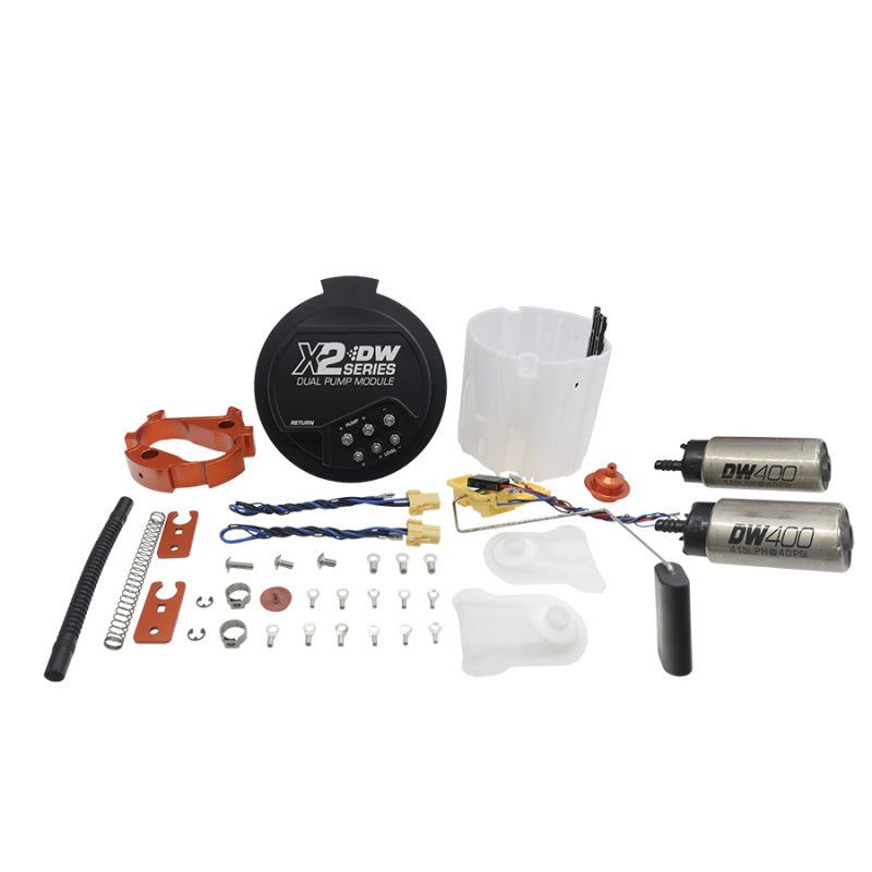 DeatschWerks 2006+ Hemi X2 Series Fuel Pump Module w/ Dual DW400 Pumps-tuningsupply.com