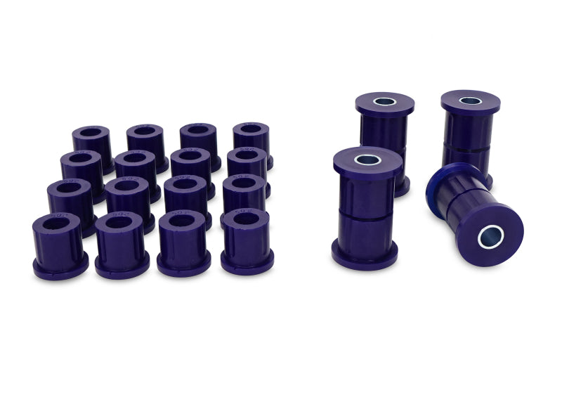 
  

Superpro KIT108K - SPRKIT108K - SuperPro 1987 Jeep Wrangler Sport & Leaf Spring Bushing Kit - Shipped in Europe - Tuningsupply.com

