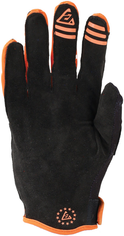 Answer 25 Ascent Prix Gloves Hyper Orange/Black - Large-tuningsupply.com