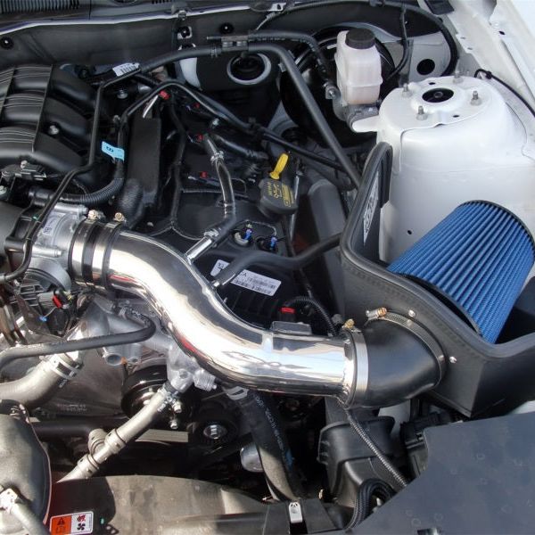 aFe MagnumFORCE Intakes Stage-2 P5R AIS PDS Ford Mustang 11-12 V6-3.7L (pol)-tuningsupply.com