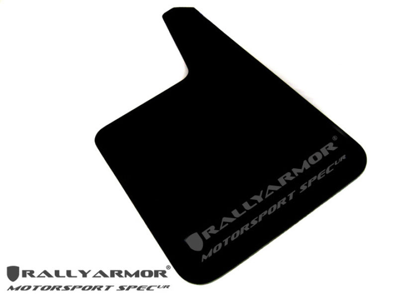 

Rally Armor MF20-MSUR-BK/GY - RALMF20-MSUR-BK/GY - Rally Armor Universal Fit (No Hardware) Motorsport Spec Black UR Mud Flap w/ Gray Logo - Shipped in Europe - Tuningsupply.com
