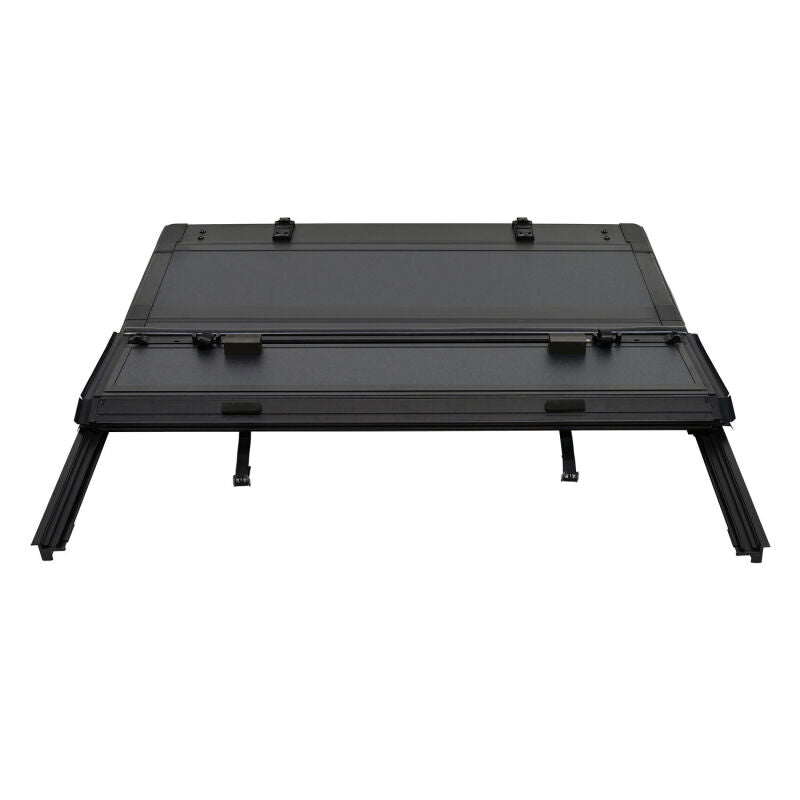 

Westin 19-42815 - WES19-42815 - Westin 24-25 Toyota Tacoma 6ft.2in. Bed Hard Tri-Fold Tonneau Cover - Black - Shipped in Europe - Tuningsupply.com
