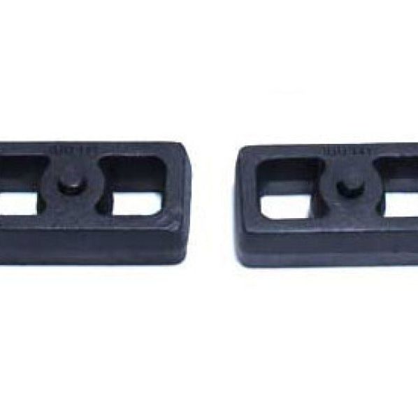 MaxTrac 07-18 Toyota Tundra 2WD 1.5in Rear Cast Iron Lift Blocks-tuningsupply.com