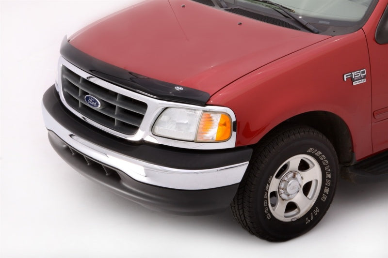 AVS 97-03 Ford F-150 Hoodflector Low Profile Hood Shield - Smoke-tuningsupply.com