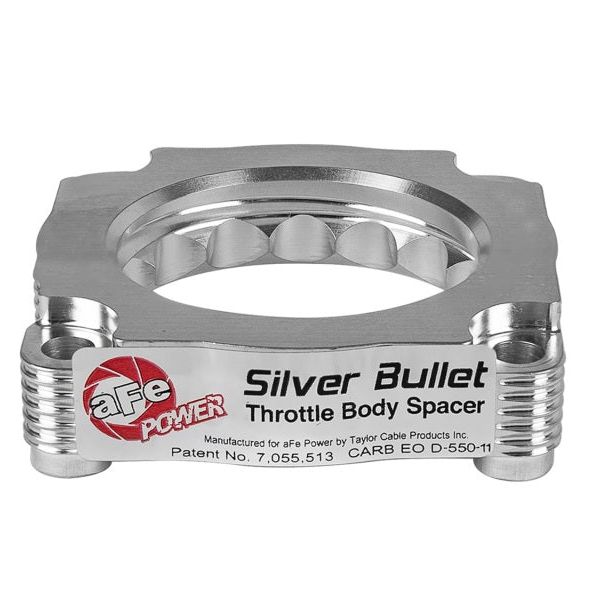 aFe Silver Bullet Throttle Body Spacer 12-15 BMW 328i (F30) L4-2.0L N20/N26-tuningsupply.com