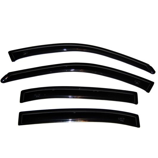 AVS 97-04 Chevy Malibu Ventvisor Outside Mount Window Deflectors 4pc - Smoke-tuningsupply.com