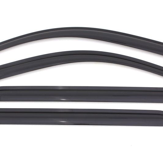 AVS 15-18 Chevy Silverado 2500 Crew Cab Ventvisor Outside Mount Window Deflectors 4pc - Smoke-tuningsupply.com