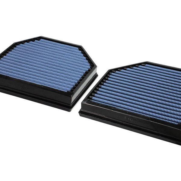 aFe MagnumFLOW OEM Replacement Air Filter PRO 5R 2015 BMW M3/M4 (F80/F82) 3.0L S55 (tt) Qty. 2-tuningsupply.com