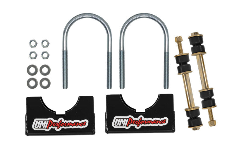 

UMI Performance 2244-300-B - UMI2244-300-B - UMI Performance Aftermarket Rear End Sway Bar Installation Kit- 3in Axle Tubes - Shipped in Europe - Tuningsupply.com
