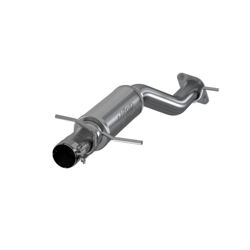 MBRP 3in Single in/out Muffler Replacement, 19-20 Ram 1500 5.7L, High Flow, T409-tuningsupply.com