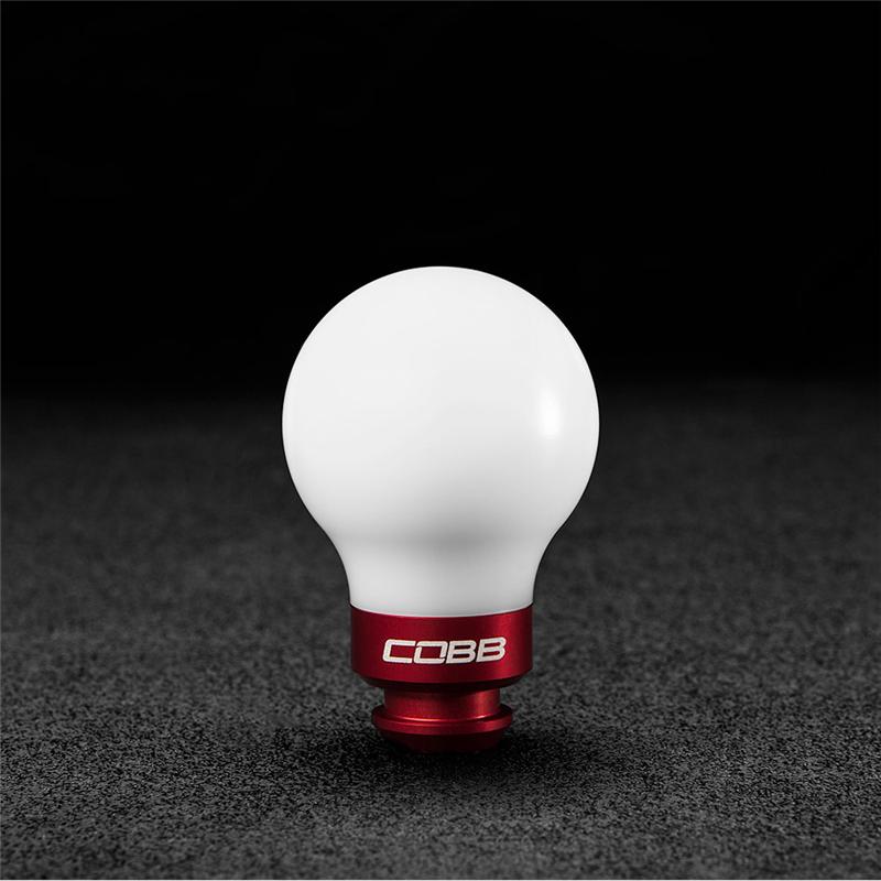 

COBB  - COBB211350-W-RD - Cobb Subaru 5-Speed COBB Knob - White w/ Race Red - Shipped in Europe - Tuningsupply.com
