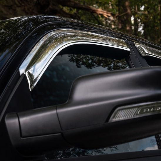 AVS 13-19 Ford Escape Ventvisor Front & Rear Window Deflectors 4pc - Chrome-tuningsupply.com