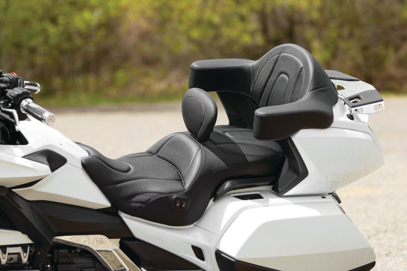 

Mustang Motorcycle 79920 - MMP79920 - Mustang 18-19 Honda Gold Wing GL1800 Standard Touring 1PC Seat w/ Driver Backrest - Black - Shipped in Europe - Tuningsupply.com
