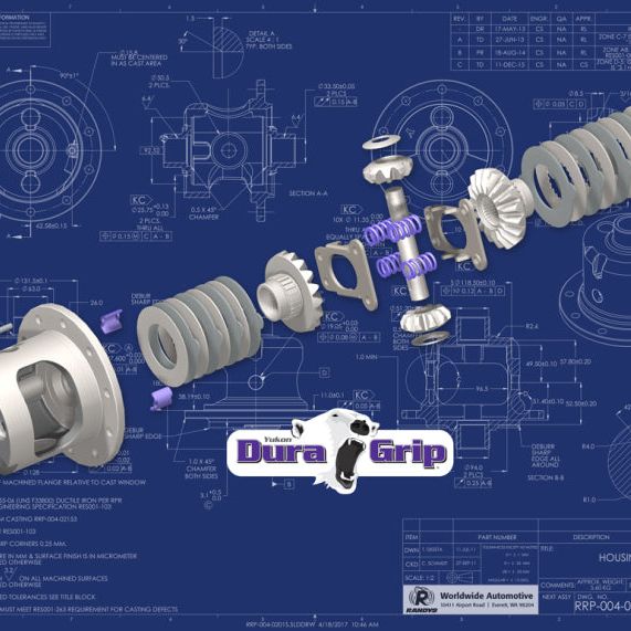 Yukon Gear Dura Grip Positraction For GM 8.5in w/ 28 Spline Axles-Differentials-Yukon Gear & Axle-YUKYDGGM8.5-3-28-1-SMINKpower Performance Parts