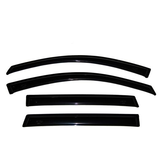 AVS 04-08 Pontiac Grand Prix Ventvisor Outside Mount Window Deflectors 4pc - Smoke-tuningsupply.com