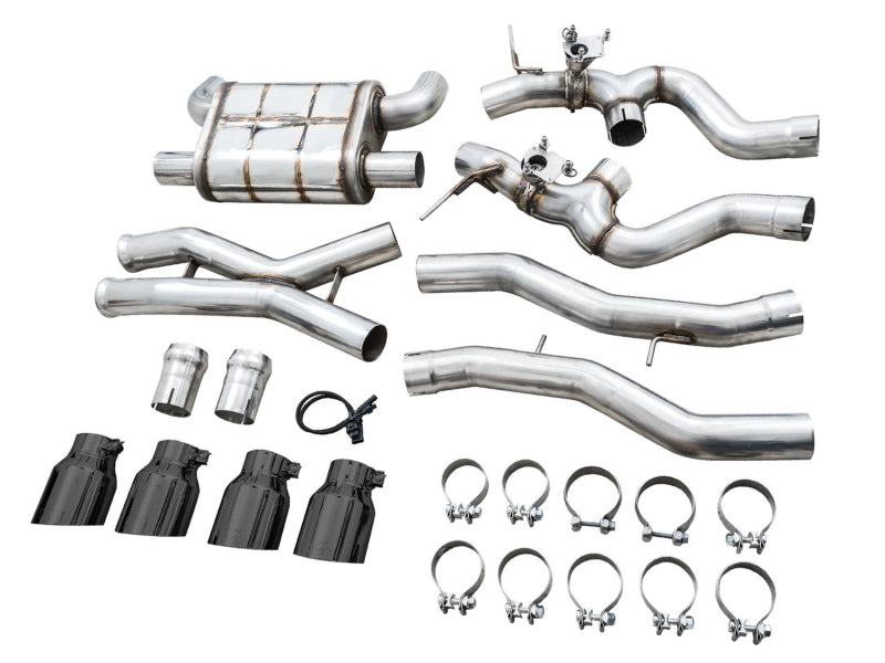 

AWE Tuning 3025-42480 - AWE3025-42480 - AWE SwitchPath Catback Exhaust for BMW G8X M3/M4 - Diamond Black Tips - Shipped in Europe - Tuningsupply.com
