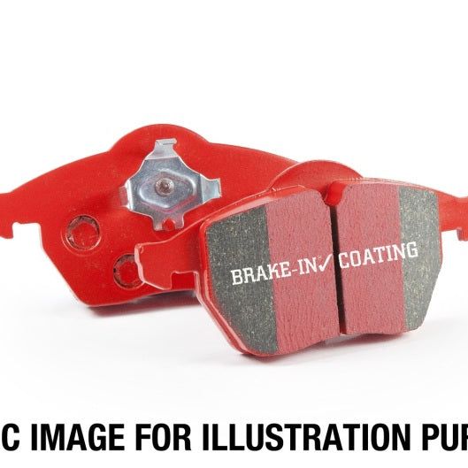 EBC 2018+ Honda Accord Sedan 1.5T Redstuff Front Brake Pads-tuningsupply.com