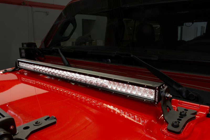 

Go Rhino 731300T - GOR731300T - Go Rhino 18-20 Jeep Wrangler JL/JLU/Gladiator JT Light Mount - 30in Single Row - Shipped in Europe - Tuningsupply.com
