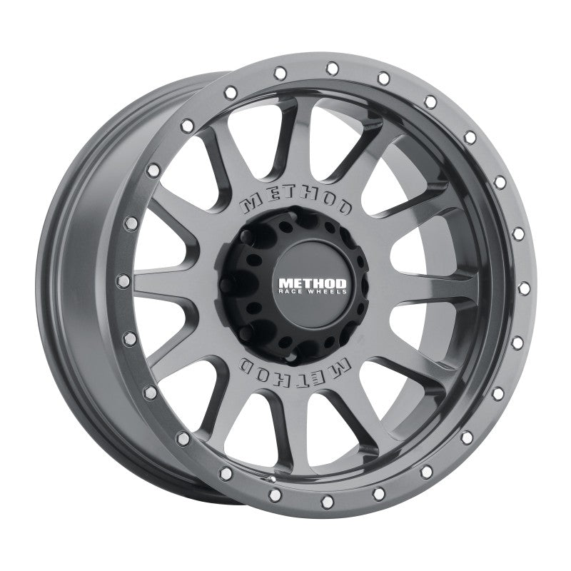 
  

Method Wheels  - MRWMR60521080824N - Method MR605 NV 20x10 -24mm Offset 8x6.5 121.3mm CB Gloss Titanium Wheel - Shipped in Europe - Tuningsupply.com

