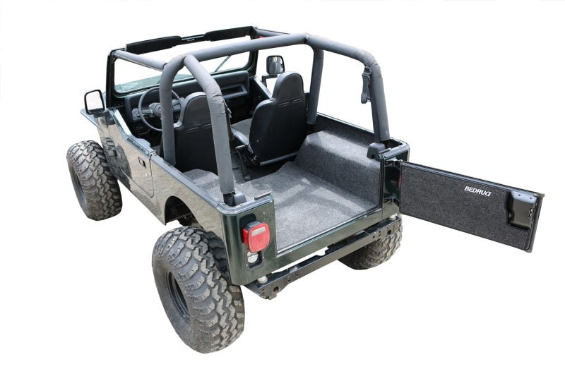 

BedRug  - BEDBRYJ87R - BedRug 87-95 Jeep YJ Rear Kit 4pc Cargo Kit (Incl Tailgate & Cargo Liner) - Shipped in Europe - Tuningsupply.com
