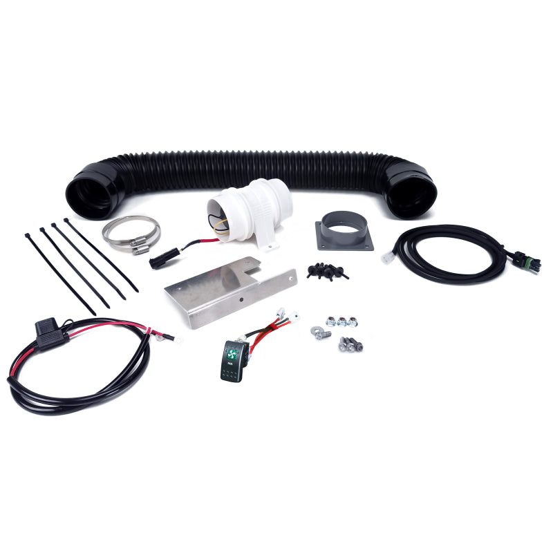 DEI 15-24 Honda Pioneer 1000-3/1000-5/1000-6 (Non CA Models) Auxiliary Fan Kit w/Manual Control-tuningsupply.com