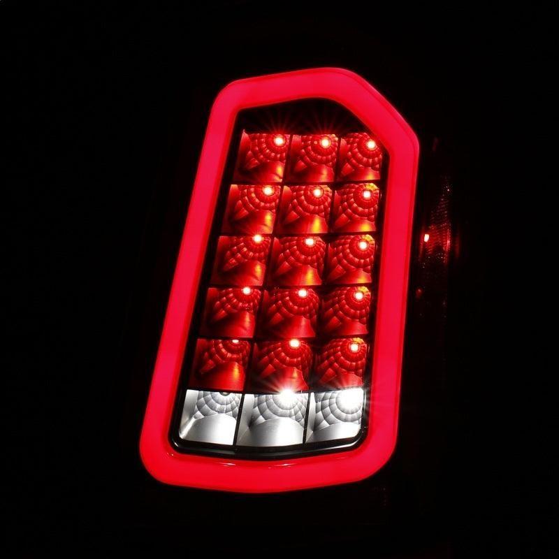 ANZO 11-14 Chrysler 300 LED Taillights Black w/ Sequential-tuningsupply.com