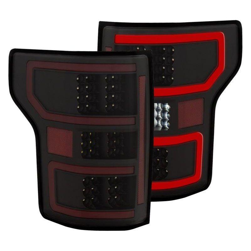 ANZO 18-19 Ford F-150 LED Taillights Black-tuningsupply.com