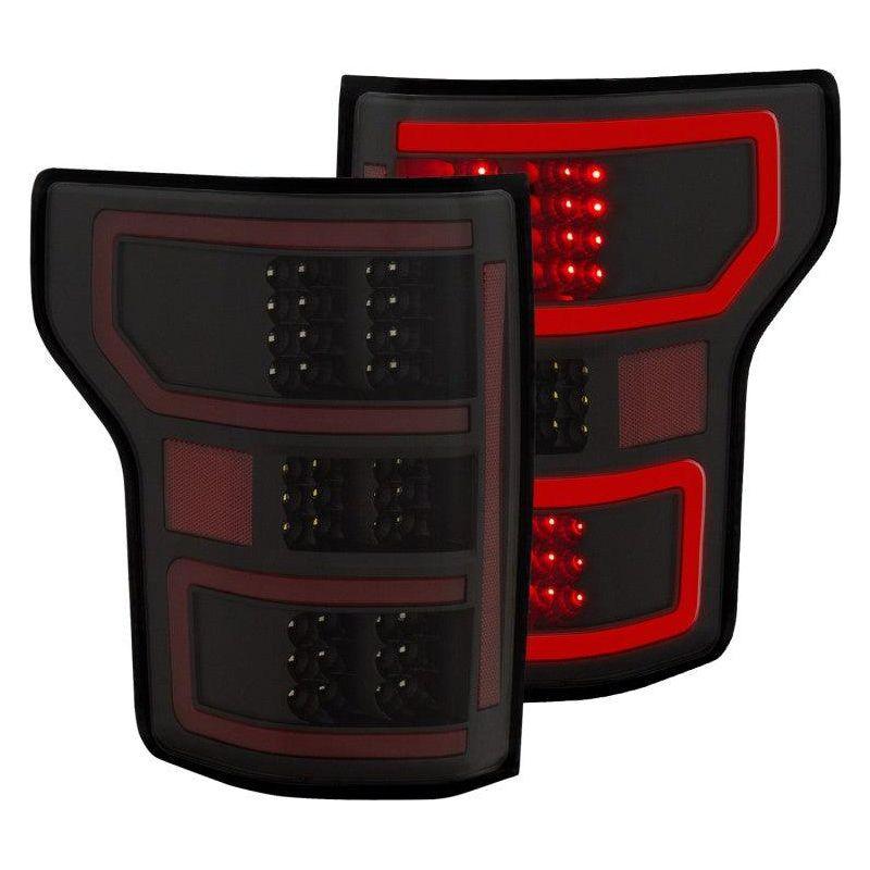 ANZO 18-19 Ford F-150 LED Taillights Black-tuningsupply.com