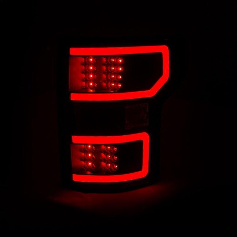 ANZO 18-19 Ford F-150 LED Taillights Black-tuningsupply.com