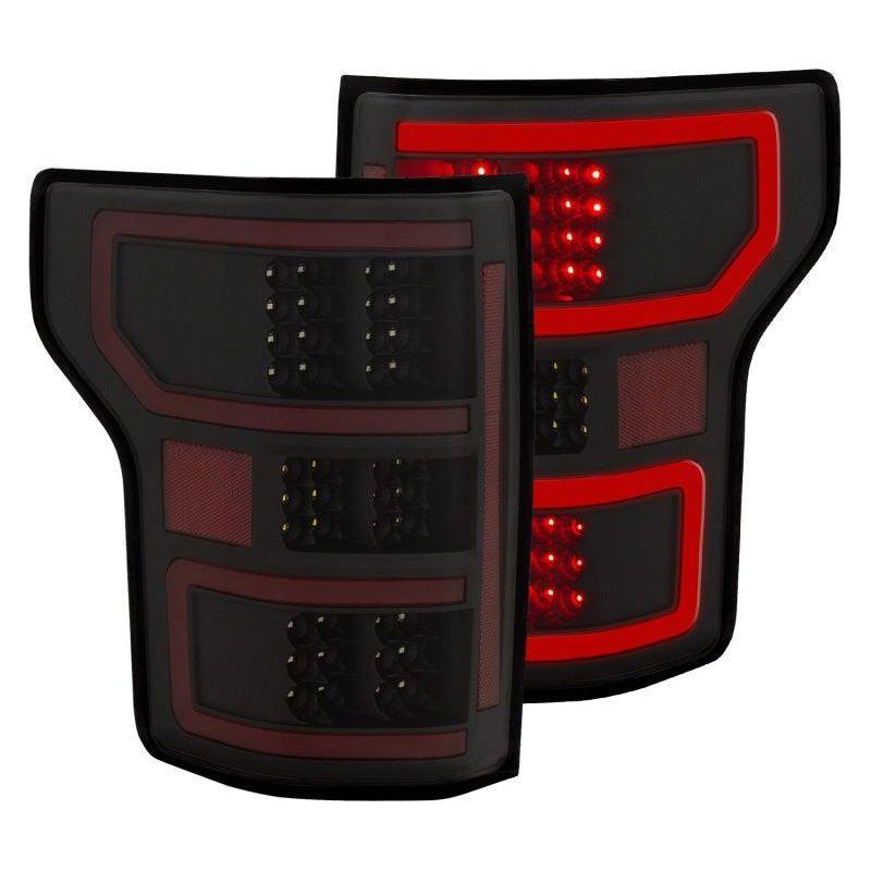 ANZO 18-19 Ford F-150 LED Taillights Black-tuningsupply.com