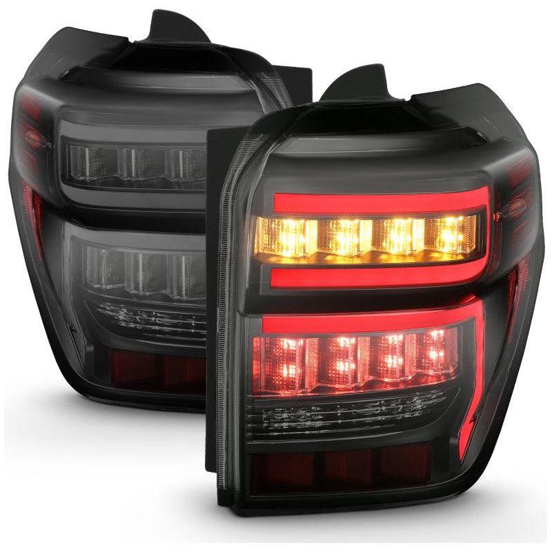 ANZO 2014-2020 Toyota 4Runner T.L Black Housing Smoke Lens Red Light Bar W/Sequential-tuningsupply.com