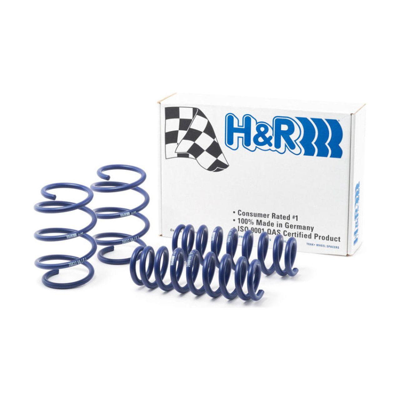 H&R 19-22 BMW 330i xDrive Sedan/M340i xDrive Sedan (AWD) G20 Sport Spring (Incl. Adaptive Susp.)-tuningsupply.com