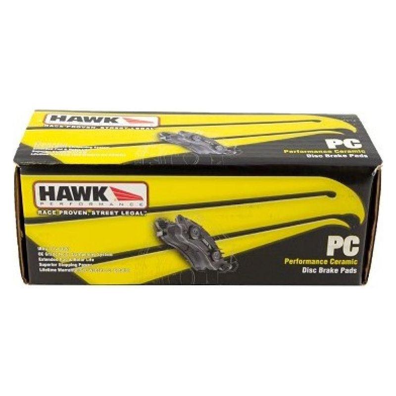 Hawk 15-17 Ford Mustang Performance Ceramic Rear Brake Pads-tuningsupply.com