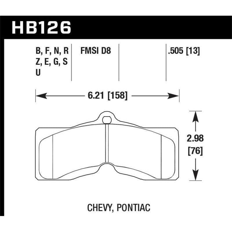 Hawk HP+ Street Brake Pads-tuningsupply.com