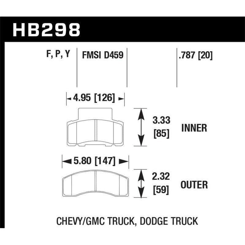 Hawk Super Duty Street Brake Pads-tuningsupply.com