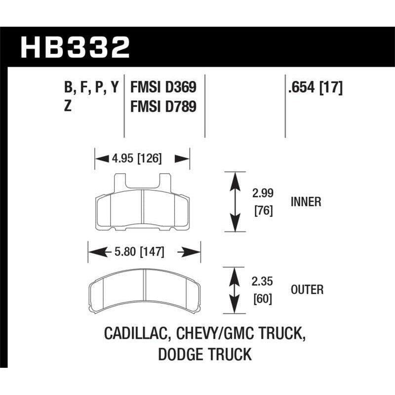 Hawk Super Duty Street Brake Pads-tuningsupply.com