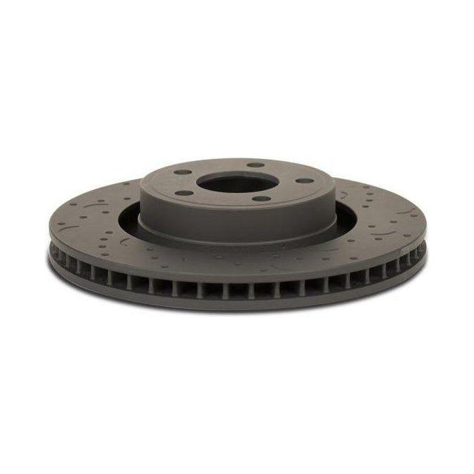 Hawk Talon 2010 Audi A3 Base Drilled and Slotted Rear Brake Rotor Set-tuningsupply.com