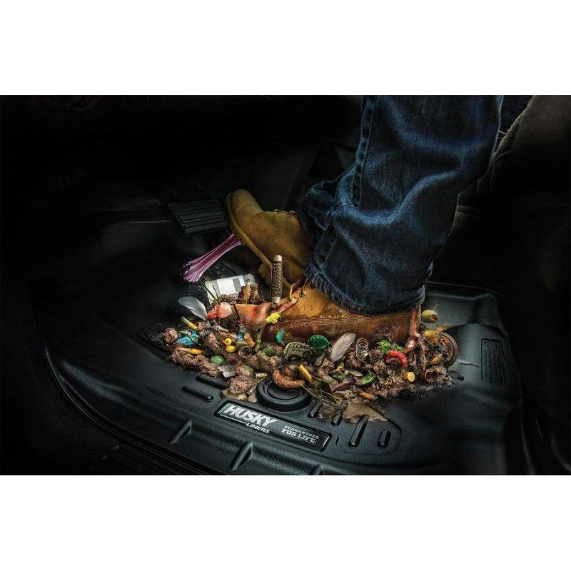 Husky Liners 05-13 Toyota Tacoma WeatherBeater Combo Tan Floor Liners-tuningsupply.com