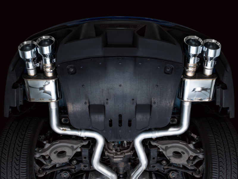 

AWE Tuning 3025-42551 - AWE3025-42551 - AWE Tuning 21-23 Ford Mustang Mach 1 SwitchPath Cat-Back Exhaust w/ Quad Chrome Silver Tips - Shipped in Europe - Tuningsupply.com
