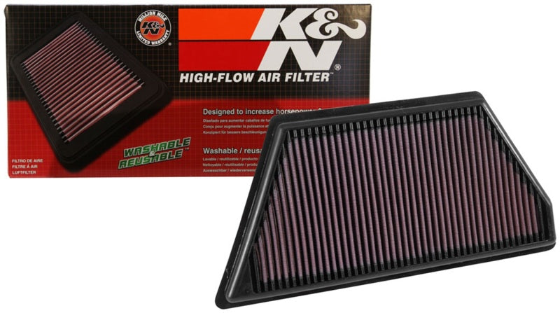 

K&N Engineering 33-5055 - KNN33-5055 - K&N 16-17 Cadillac CT6 V6-3.6L F/l Drop In Air Filter - Shipped in Europe - Tuningsupply.com
