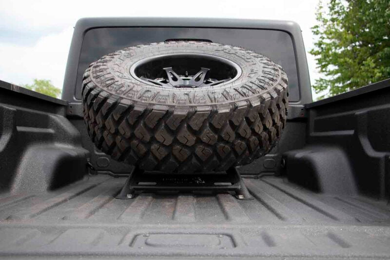 Fishbone Offroad 2020+ Jeep Gladiator JT In-Bed Tire Carrier-tuningsupply.com