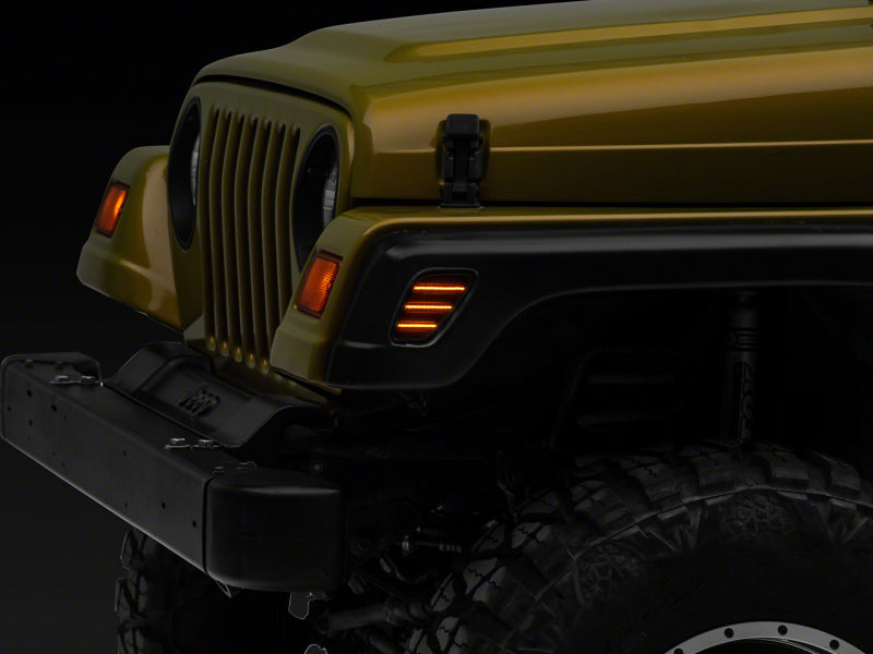 

Raxiom J166834 - RAXJ166834 - Raxiom 97-06 Jeep Wrangler TJ Axial Series LED Side Marker Lamps- Smoked - Shipped in Europe - Tuningsupply.com
