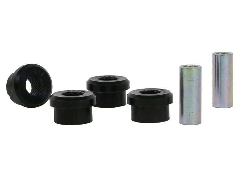 

Whiteline W63584 - WHLW63584 - Whiteline 09-19 Nissan GT-R Rear Trailing Arm Front Bushing Kit - Shipped in Europe - Tuningsupply.com
