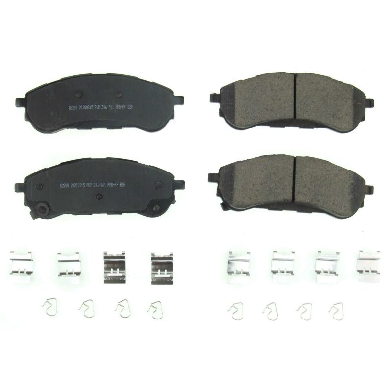

PowerStop 17-2208 - PSB17-2208 - Power Stop 2019 Ford Ranger Rear Z17 Evolution Ceramic Brake Pads w/Hardware - Shipped in Europe - Tuningsupply.com
