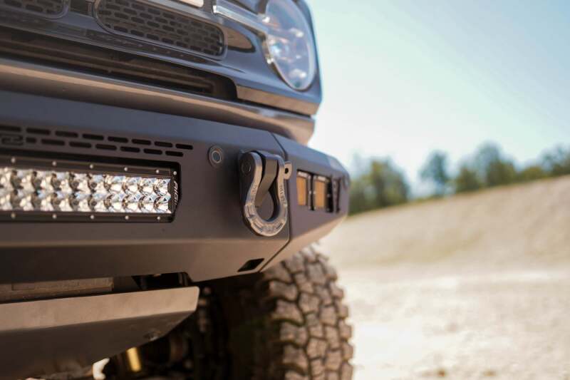 

DV8 Offroad FBBR-06 - DVEFBBR-06 - DV8 Offroad 2021+ Ford Bronco Front Bumper V2 - OE Plus Series (Works w/o ACC Relocation) - Shipped in Europe - Tuningsupply.com
