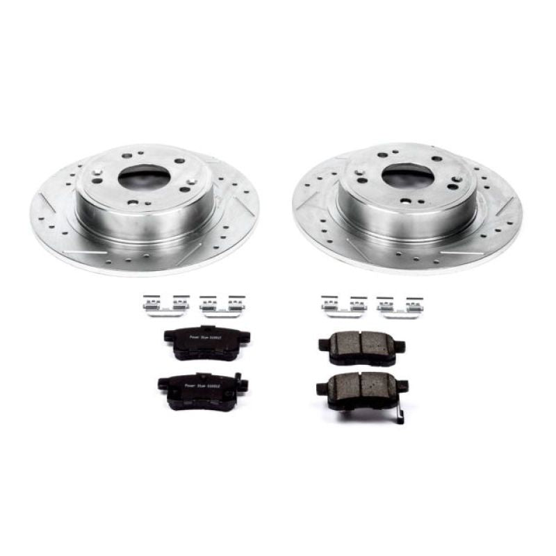 

PowerStop  - PSBK3127 - Power Stop 09-10 Acura TSX Rear Z23 Evolution Sport Brake Kit - Shipped in Europe - Tuningsupply.com
