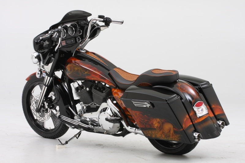 

National Cycle N27403 - NATN27403 - National Cycle 96-13 Harley FLHT/FLHX/FLHTK/SE Touring/ Tri-Glide Wave Low Windshield - Dark Tint - Shipped in Europe - Tuningsupply.com

