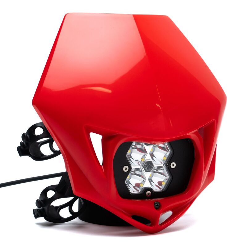 

Baja Designs 8470004R - BAJ8470004R - Baja Designs Squadron 2.0 Sport (Spot) - Clear w/MC Race LED Light - Red - Shipped in Europe - Tuningsupply.com
